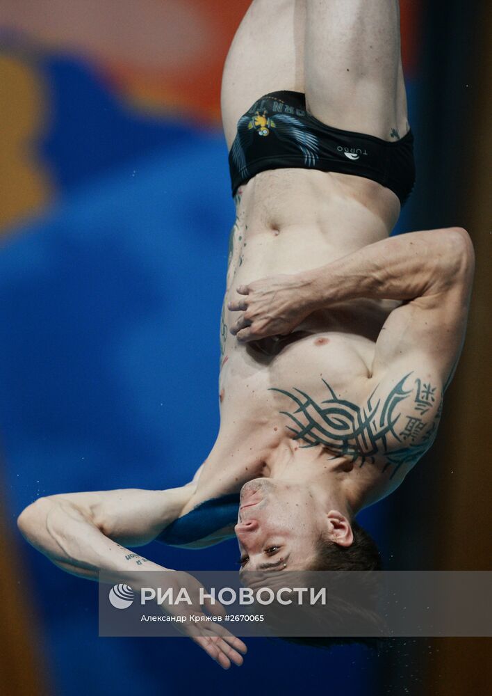 Чемпионат мира FINA 2015. Прыжки в воду. Мужчины. Трамплин 3 м. Финал