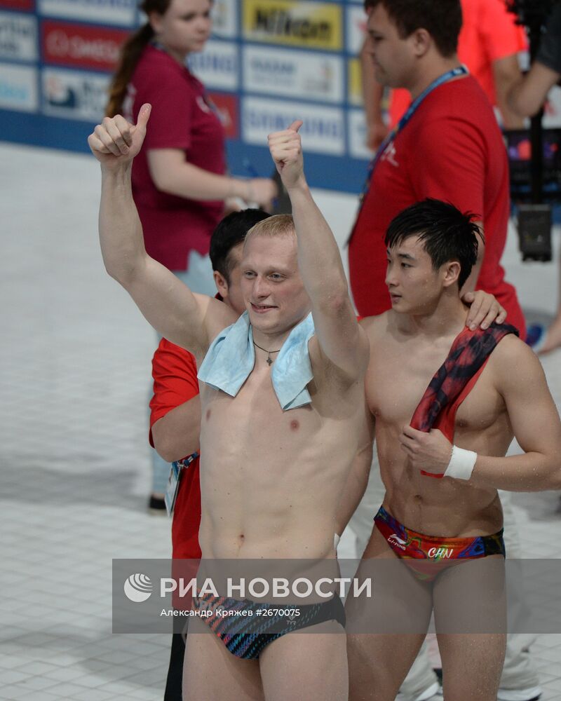 Чемпионат мира FINA 2015. Прыжки в воду. Мужчины. Трамплин 3 м. Финал