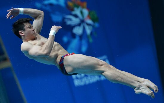 Чемпионат мира FINA 2015. Прыжки в воду. Мужчины. Трамплин 3 м. Финал