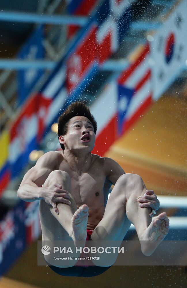 Чемпионат мира FINA 2015. Прыжки в воду. Мужчины. Трамплин 3 м. Финал