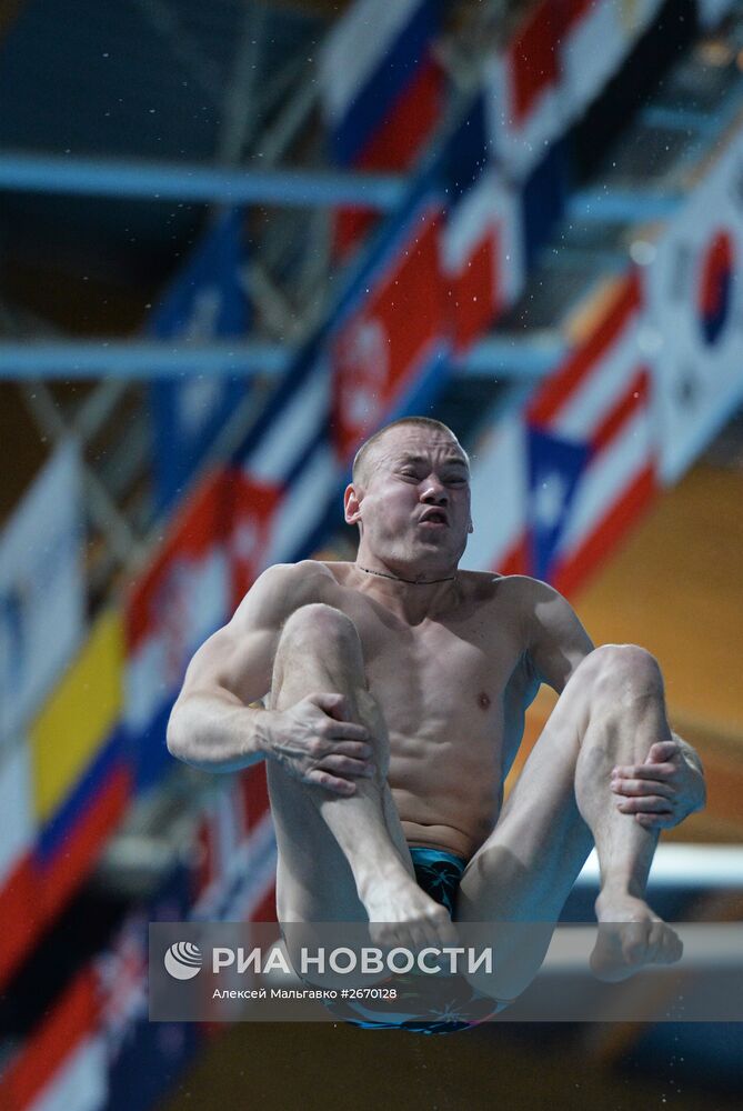 Чемпионат мира FINA 2015. Прыжки в воду. Мужчины. Трамплин 3 м. Финал