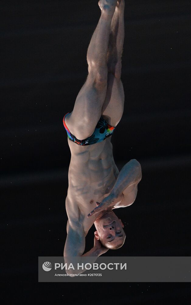 Чемпионат мира FINA 2015. Прыжки в воду. Мужчины. Трамплин 3 м. Финал