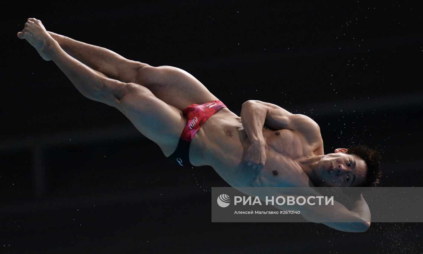 Чемпионат мира FINA 2015. Прыжки в воду. Мужчины. Трамплин 3 м. Финал