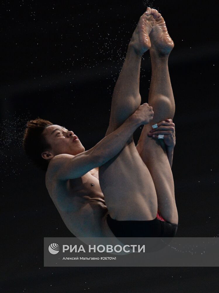 Чемпионат мира FINA 2015. Прыжки в воду. Мужчины. Трамплин 3 м. Финал