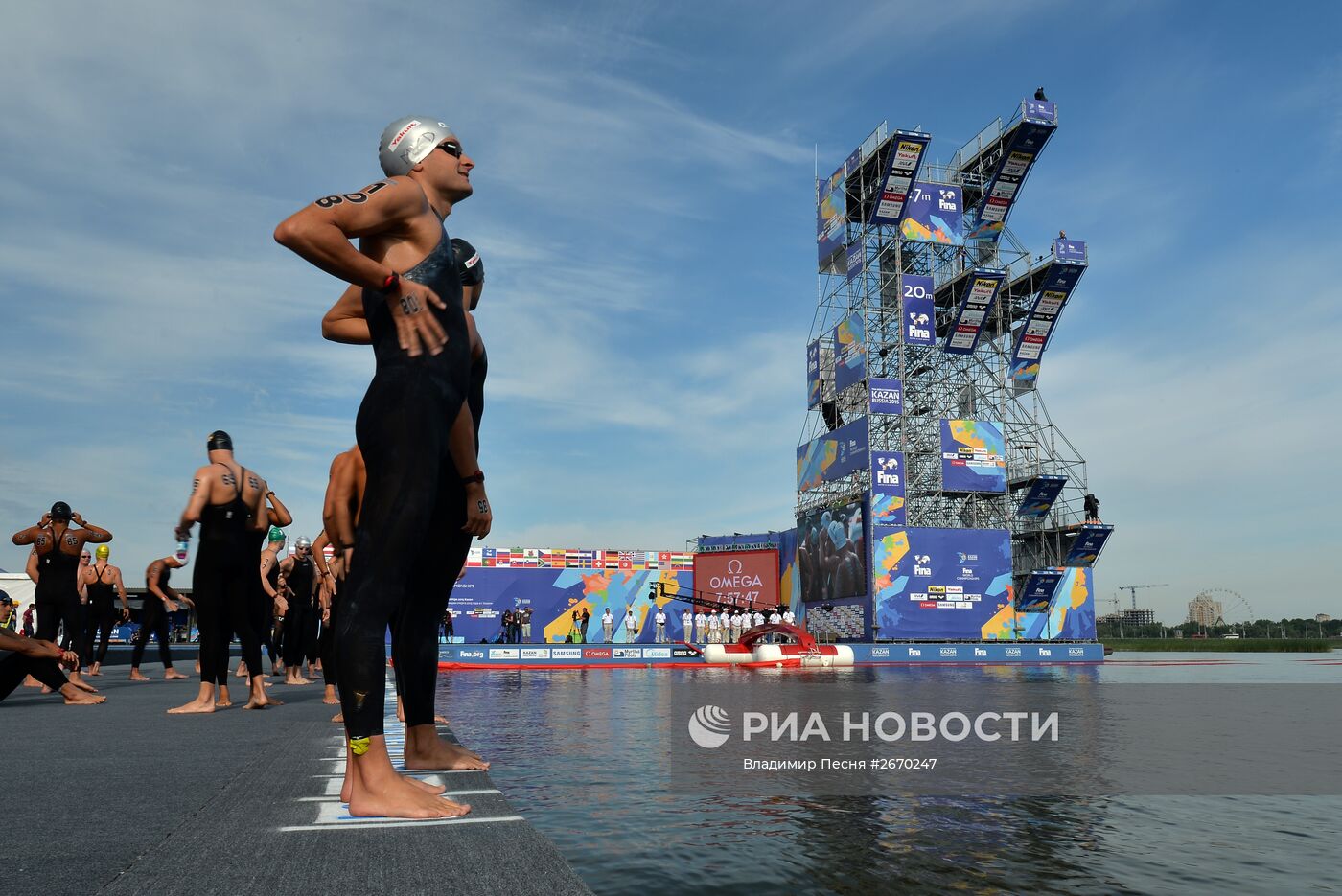 Чемпионат мира FINA 2015. Плавание на открытой воде. Мужчины. 25 км