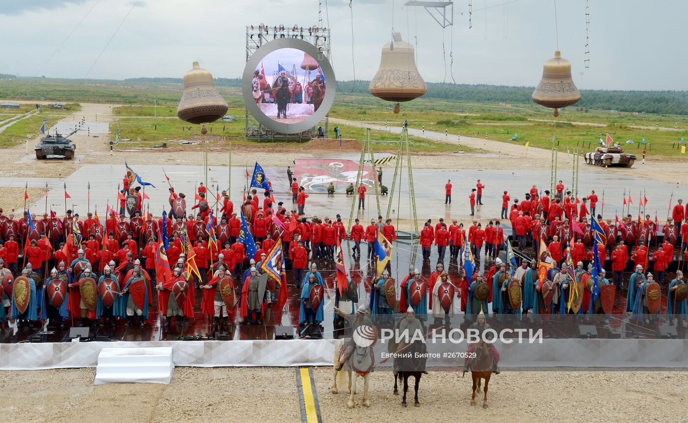 Открытие Армейских международных Игр-2015