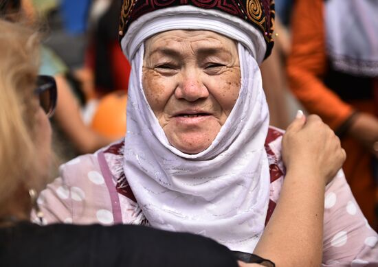 Международный фестиваль ремесел "Оймо" в Киргизии