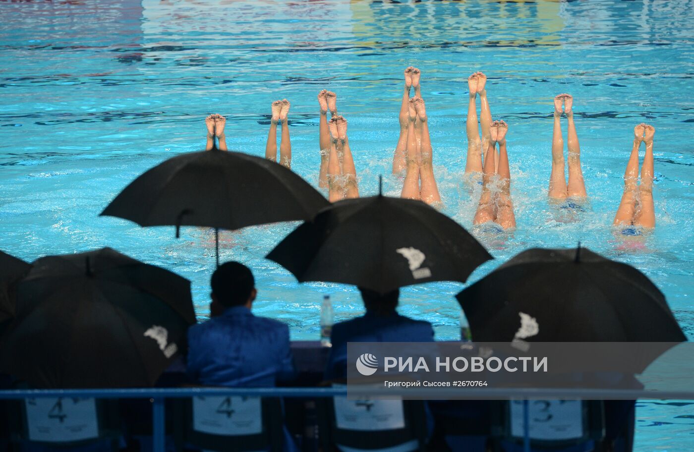 Чемпионат мира FINA 2015. Синхронное плавание. Комбинация. Произвольная программа. Финал