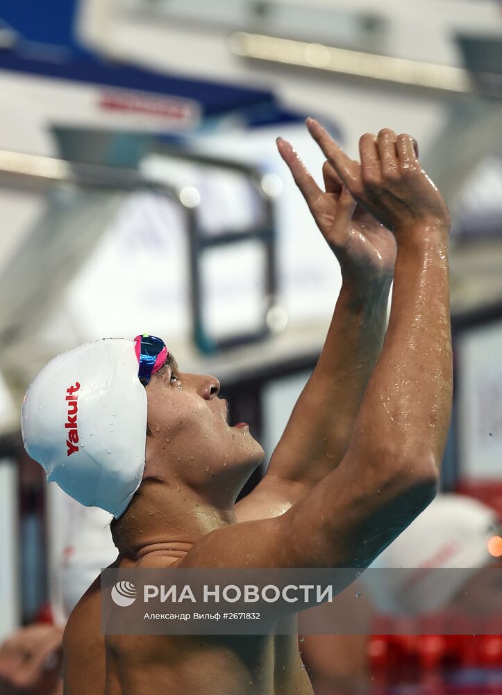 Чемпионат мира FINA 2015. Плавание. Первый день. Вечерняя сессия