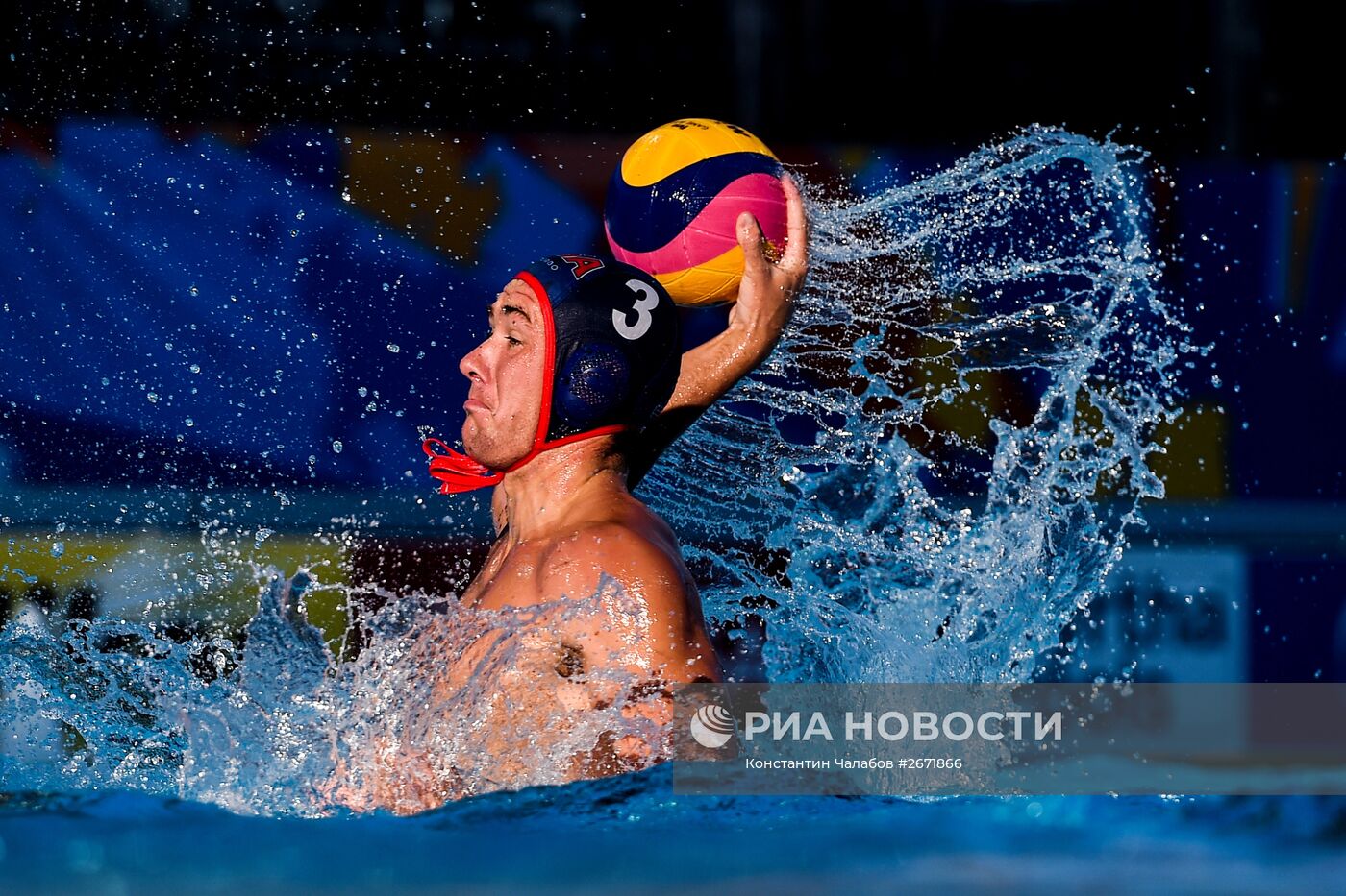 Чемпионат мира FINA 2015. Водное поло. Мужчины. Матч Бразилия - США