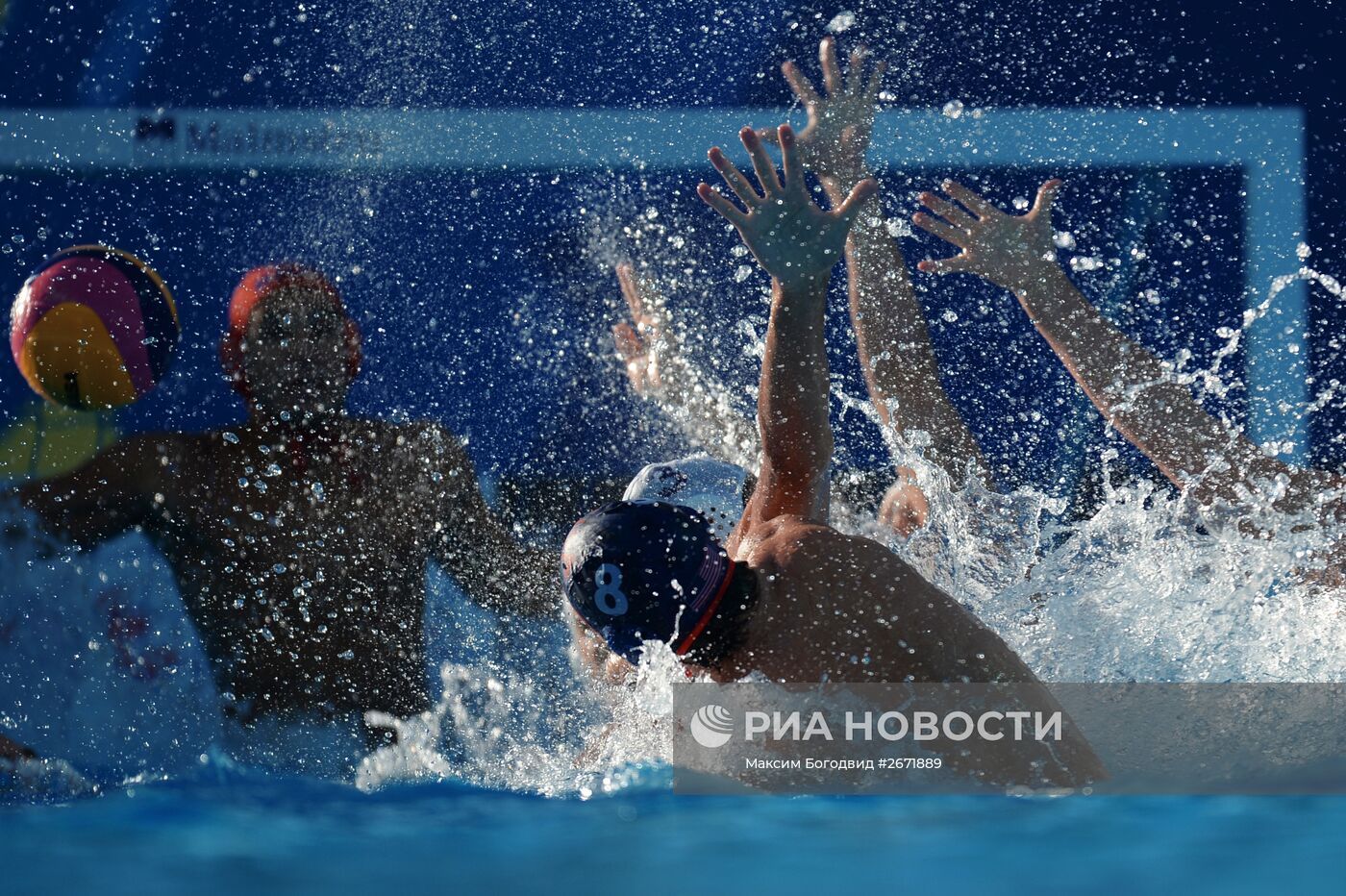 Чемпионат мира FINA 2015. Водное поло. Мужчины. Матч Бразилия - США