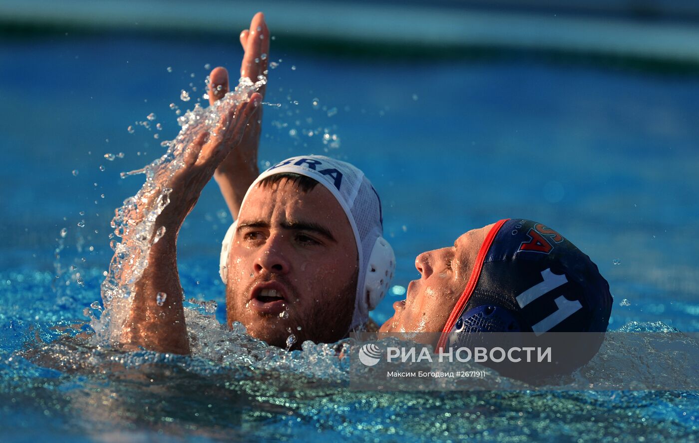 Чемпионат мира FINA 2015. Водное поло. Мужчины. Матч Бразилия - США