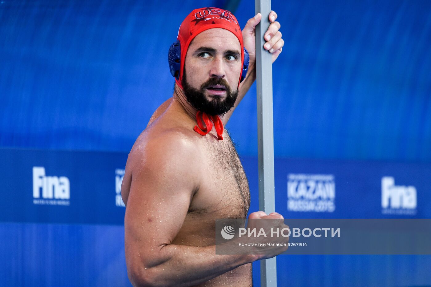 Чемпионат мира FINA 2015. Водное поло. Мужчины. Матч Бразилия - США