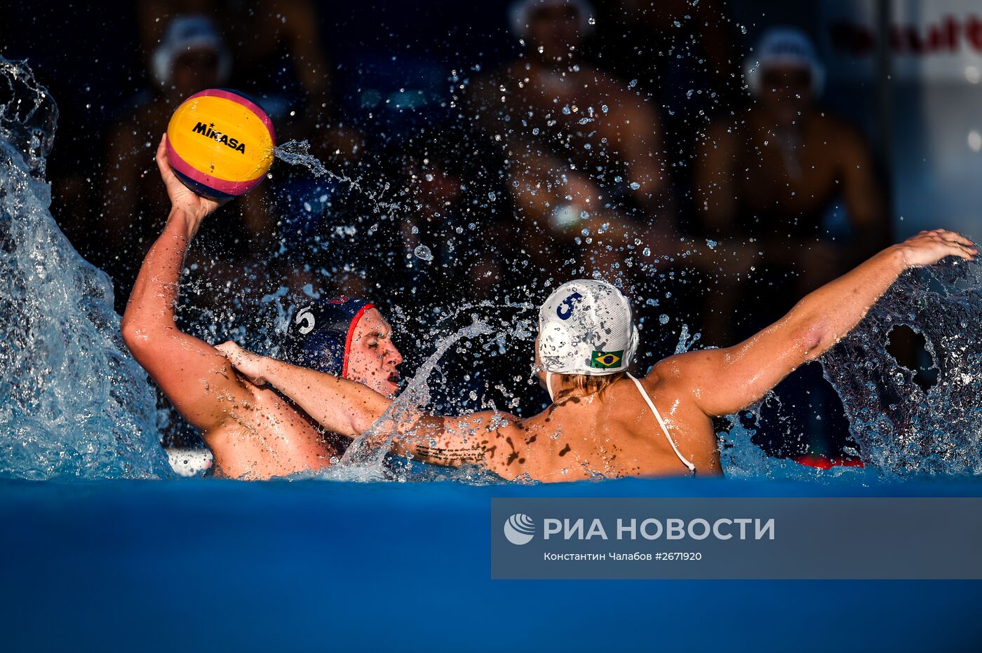 Чемпионат мира FINA 2015. Водное поло. Мужчины. Матч Бразилия - США