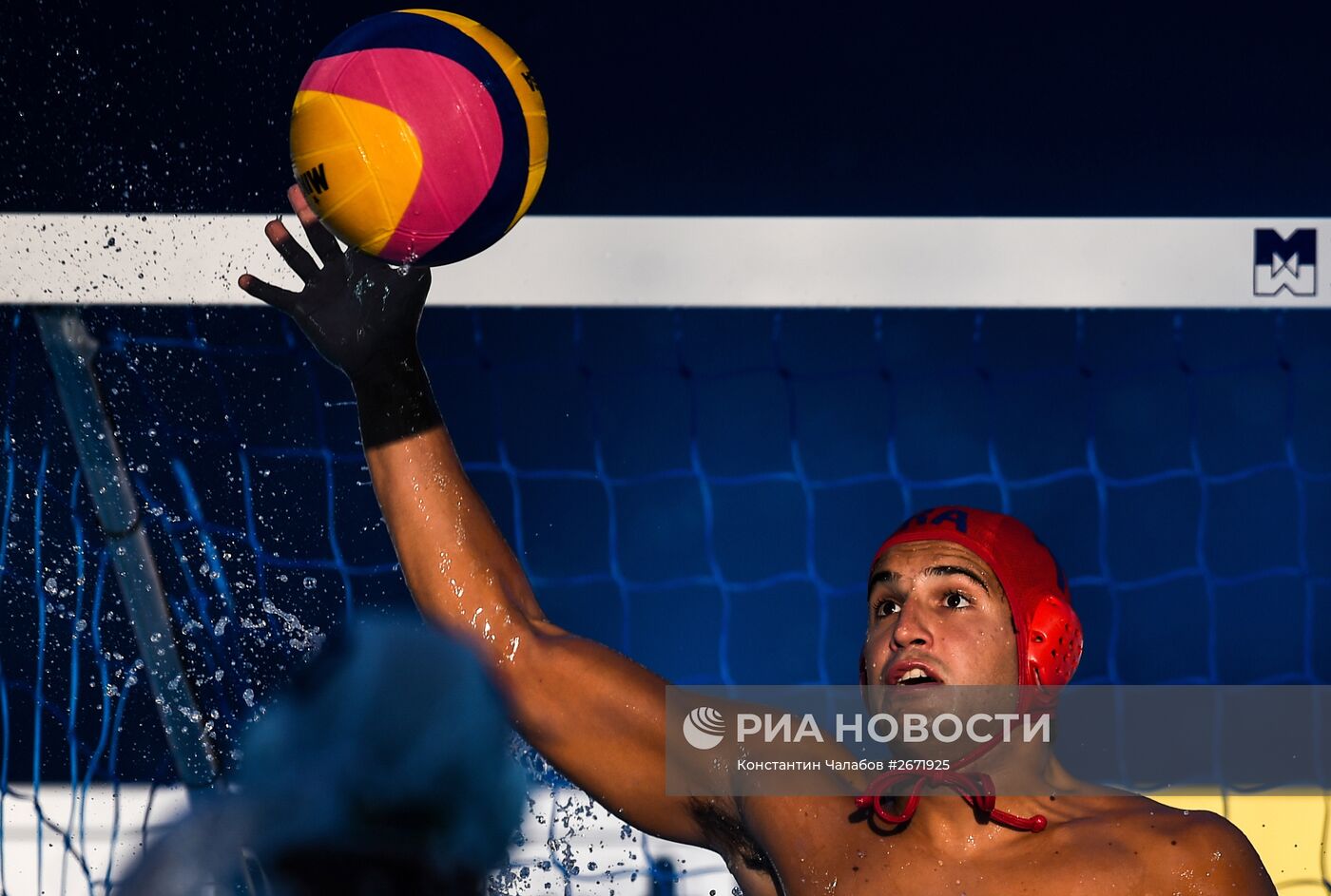 Чемпионат мира FINA 2015. Водное поло. Мужчины. Матч Бразилия - США