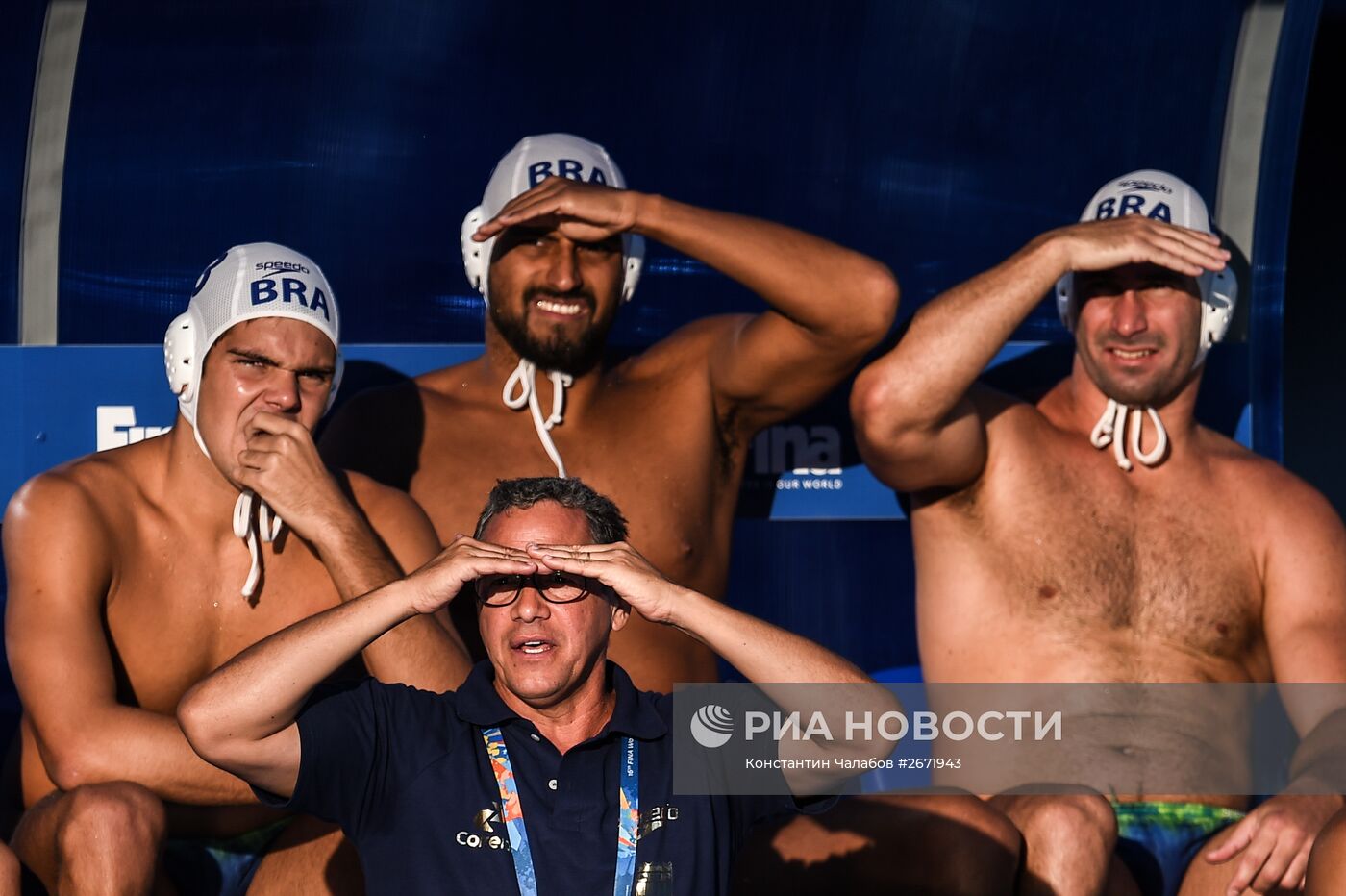 Чемпионат мира FINA 2015. Водное поло. Мужчины. Матч Бразилия - США