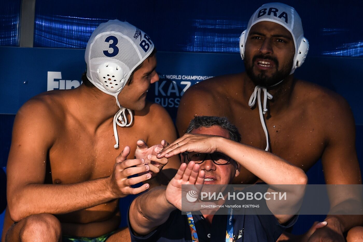 Чемпионат мира FINA 2015. Водное поло. Мужчины. Матч Бразилия - США