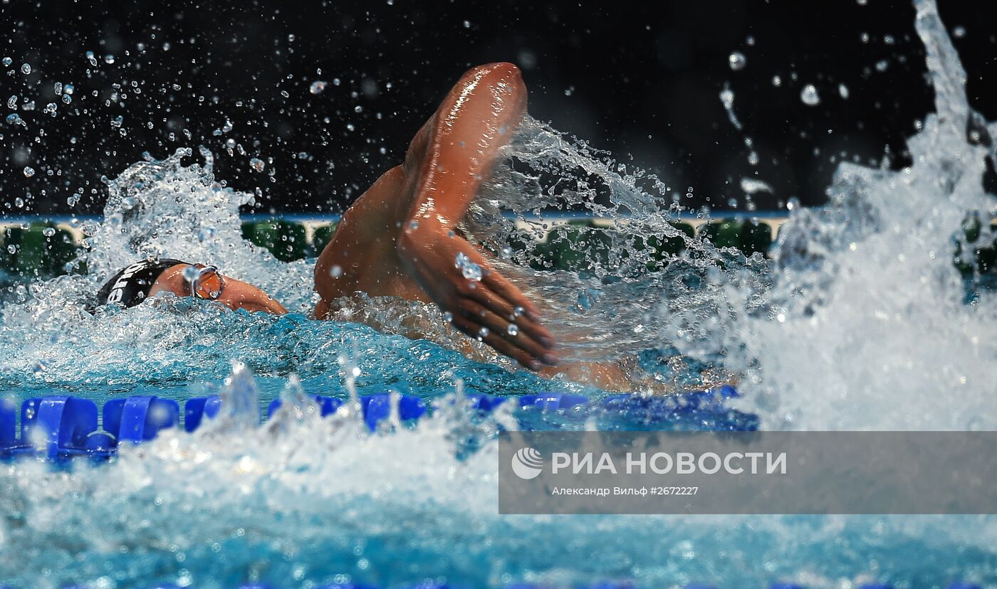 Чемпионат мира FINA 2015. Плавание. Второй день. Утренняя сессия