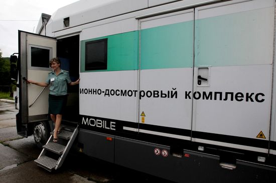 Пункт пропуска "Пограничный" в Приморье