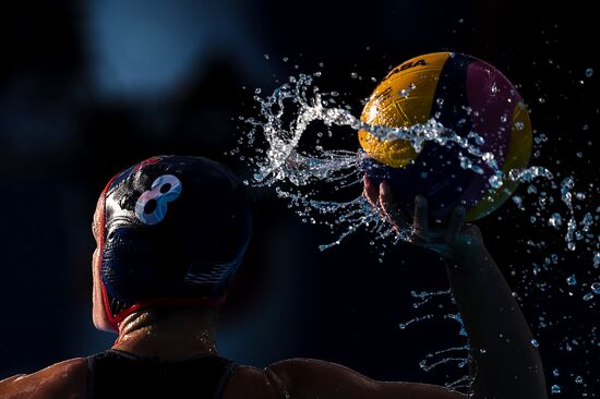 Чемпионат мира FINA 2015. Водное поло. Женщины. Матч Испания - США. Четвертьфинал