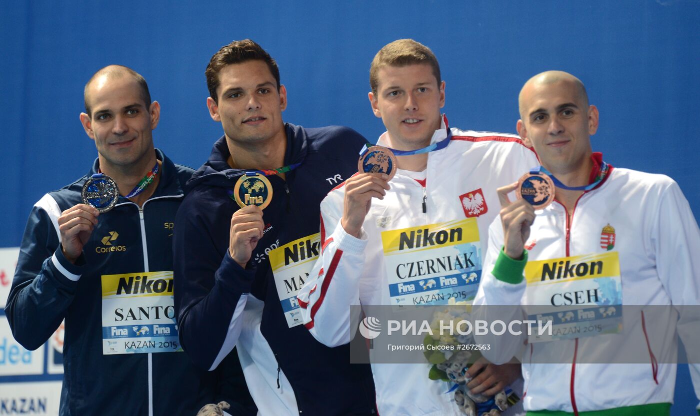 Чемпионат мира FINA 2015. Плавание. Второй день. Вечерняя сессия