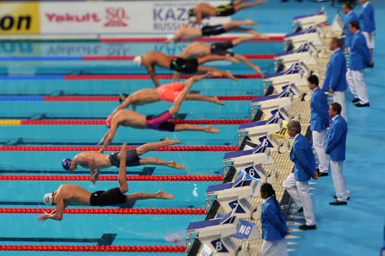 Чемпионат мира FINA 2015. Плавание. Второй день. Вечерняя сессия