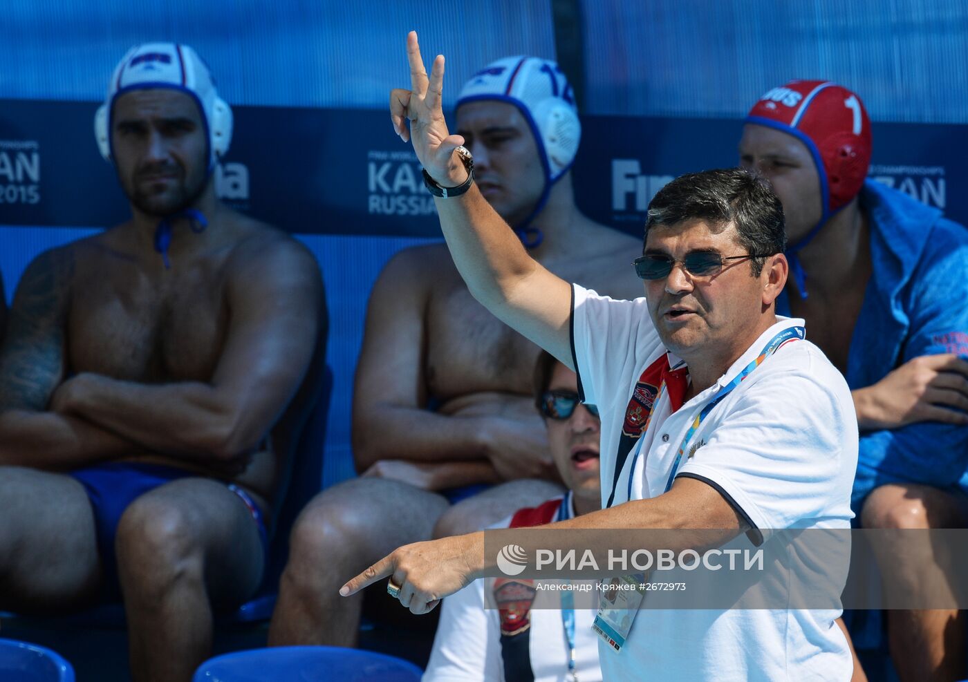 Чемпионат мира FINA 2015. Водное поло. Мужчины. Матч Россия - Япония