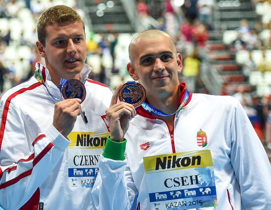 Чемпионат мира FINA 2015. Плавание. Второй день. Вечерняя сессия