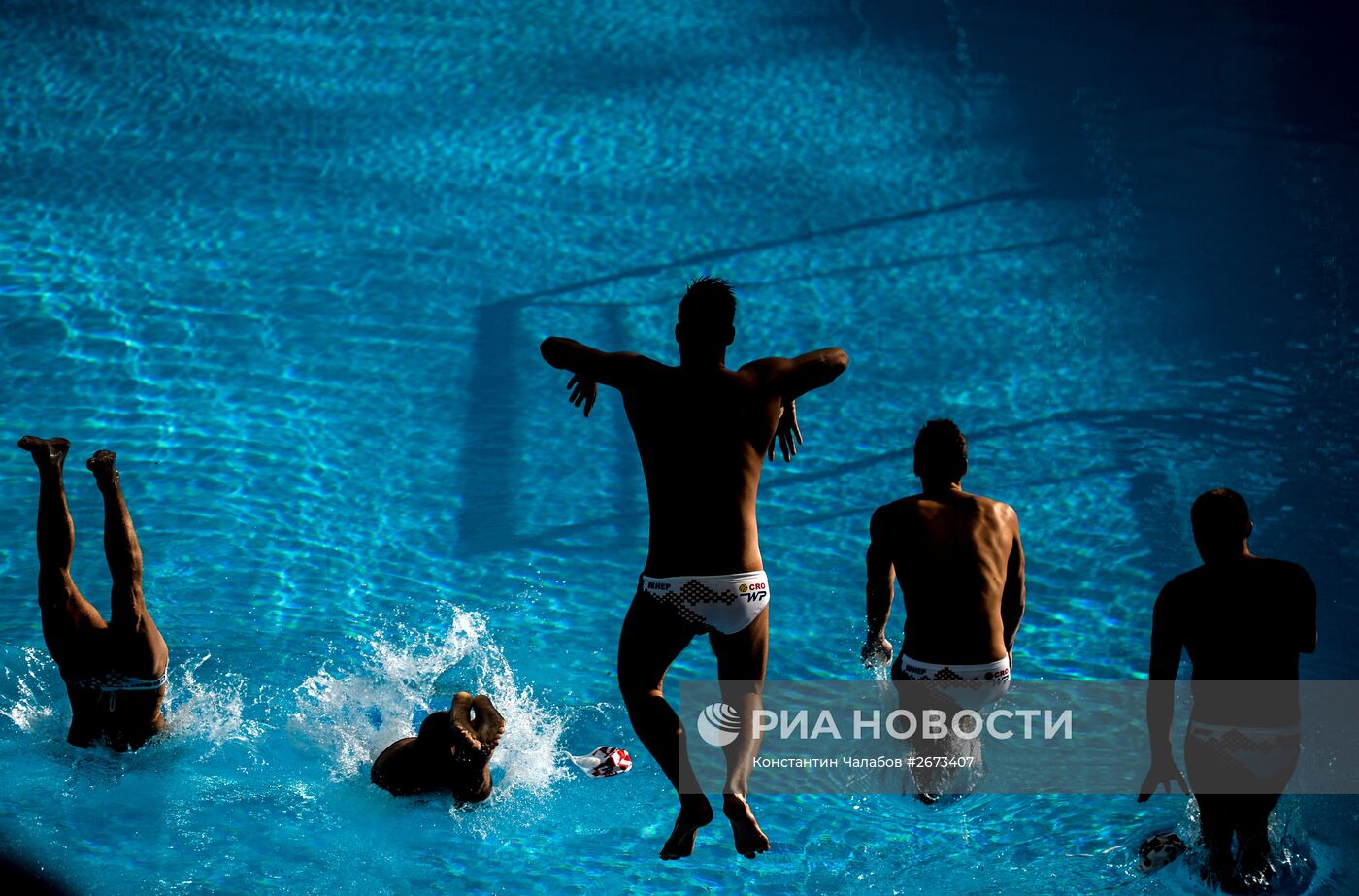 Чемпионат мира FINA 2015. Водное поло. Мужчины. Матч Хорватия - Черногория
