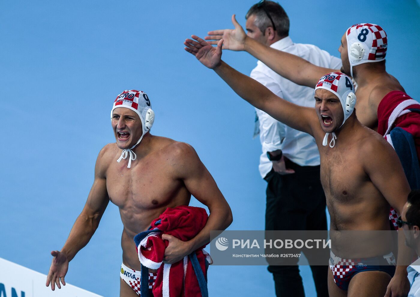 Чемпионат мира FINA 2015. Водное поло. Мужчины. Матч Хорватия - Черногория
