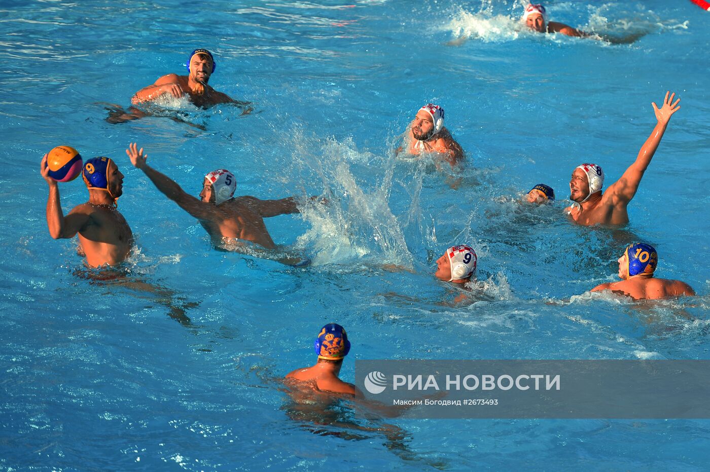 Чемпионат мира FINA 2015. Водное поло. Мужчины. Матч Хорватия - Черногория