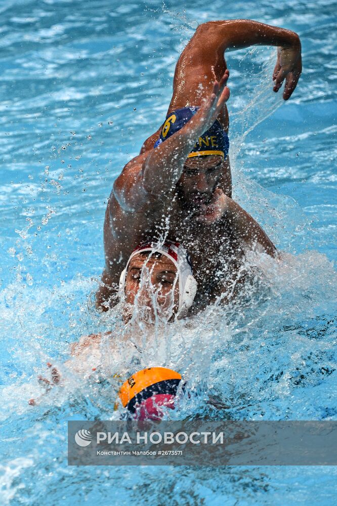 Чемпионат мира FINA 2015. Водное поло. Мужчины. Матч Хорватия - Черногория