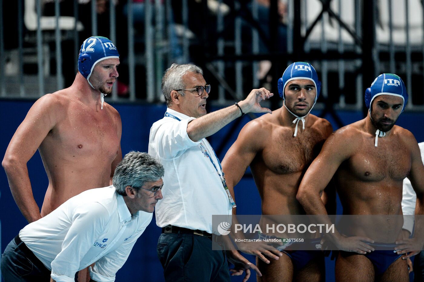 Чемпионат мира FINA 2015. Водное поло. Мужчины. Матч Венгрия - Италия