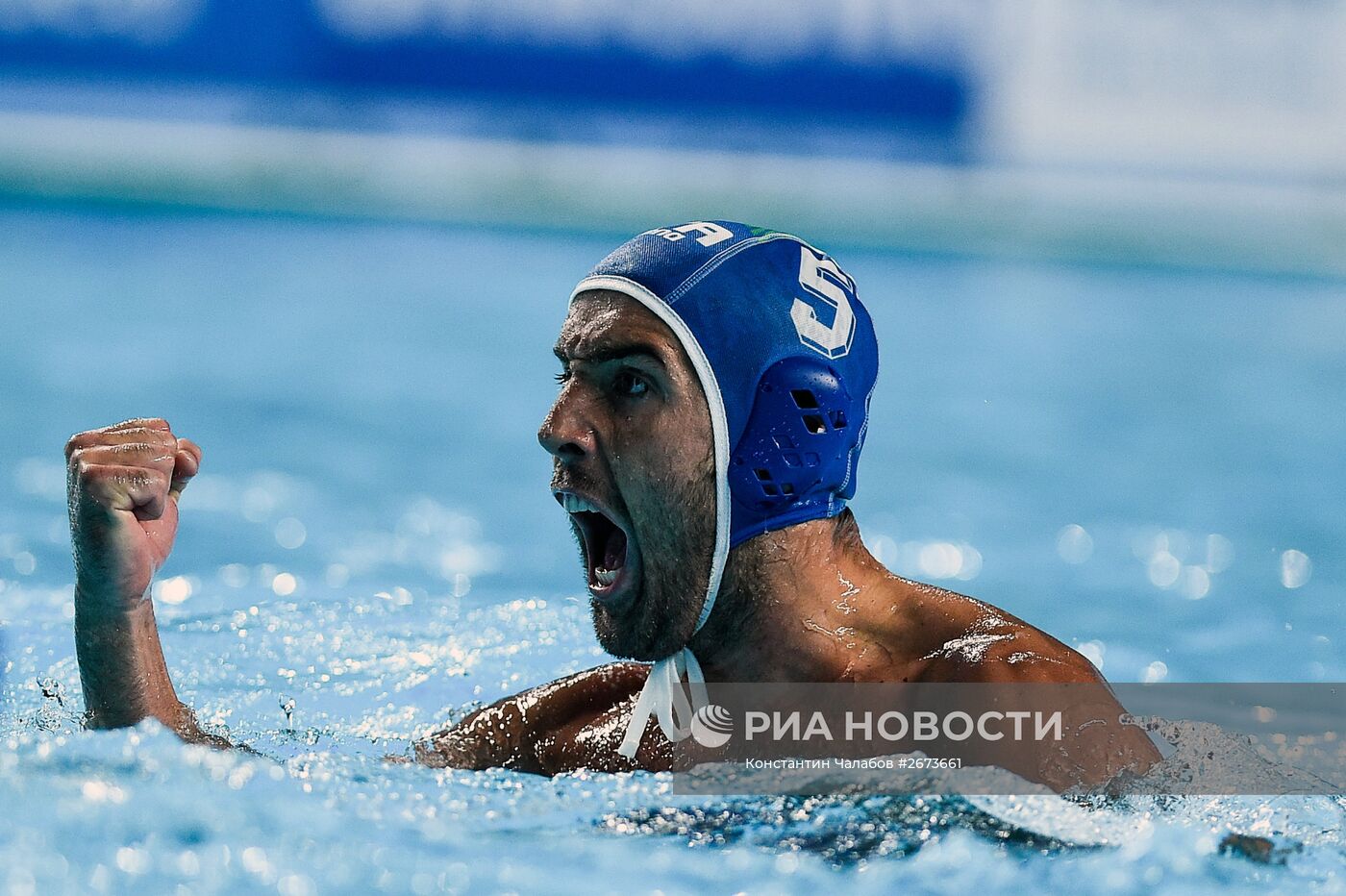 Чемпионат мира FINA 2015. Водное поло. Мужчины. Матч Венгрия - Италия