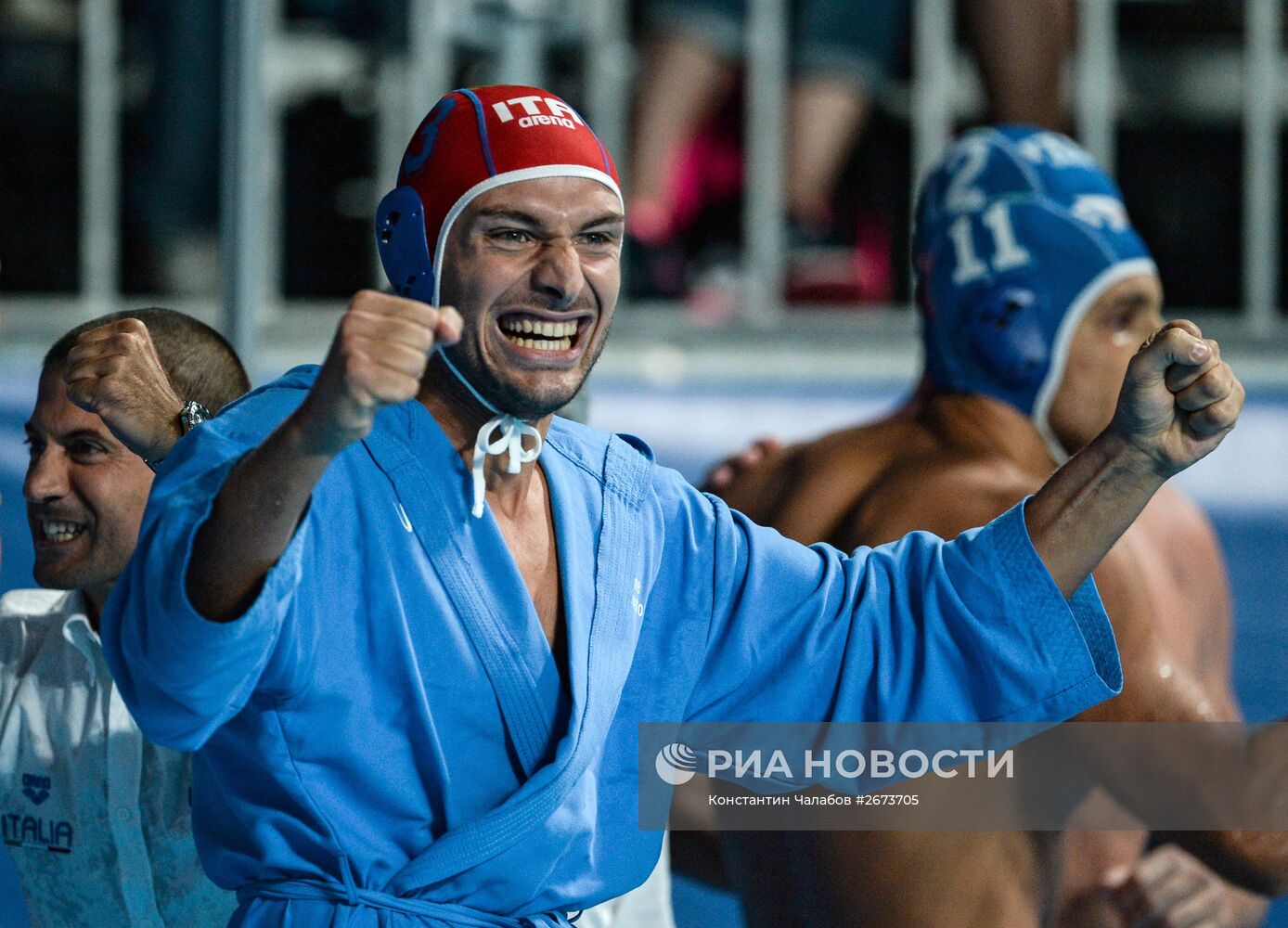 Чемпионат мира FINA 2015. Водное поло. Мужчины. Матч Венгрия - Италия