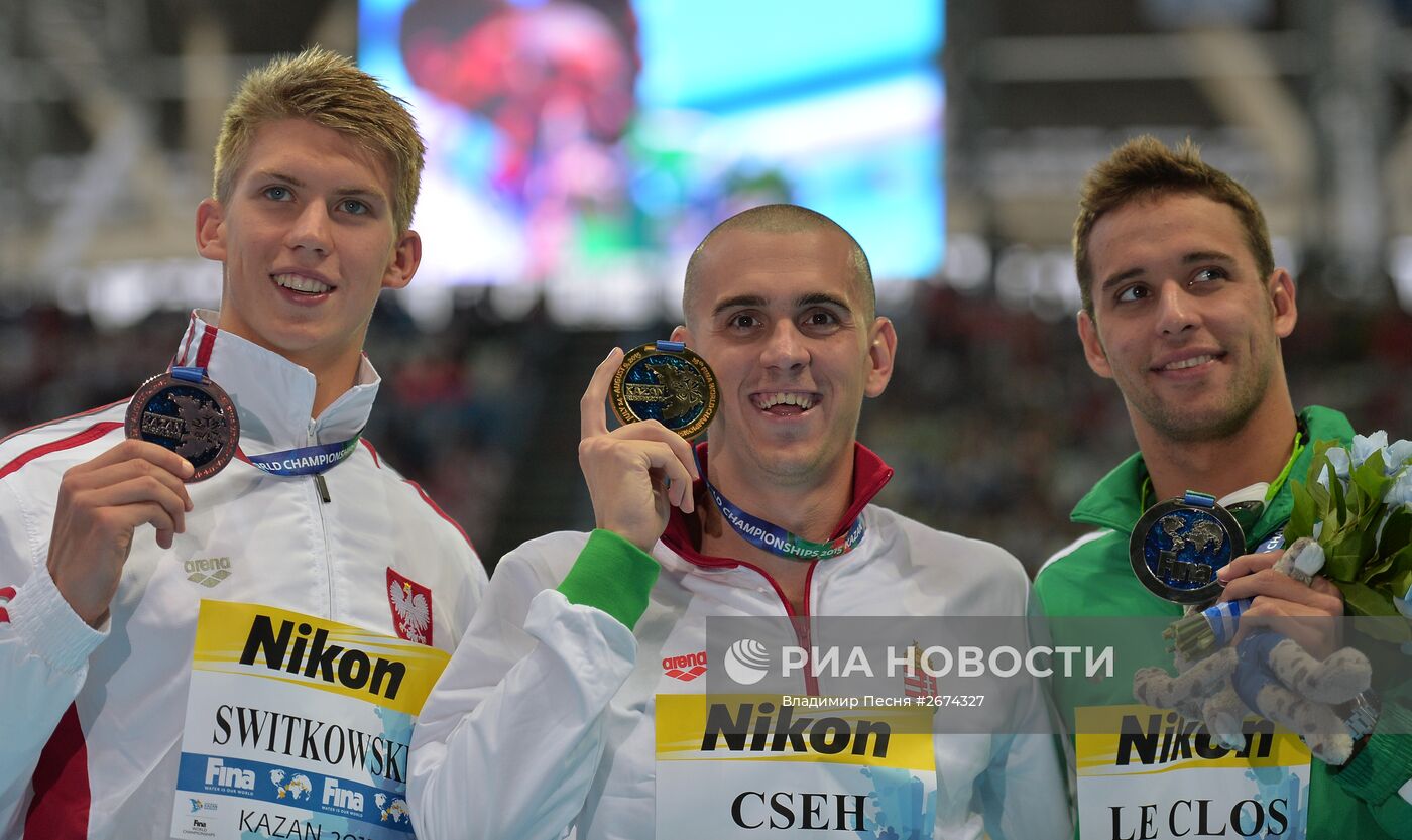 Чемпионат мира FINA 2015. Плавание. Четвертый день. Вечерняя сессия