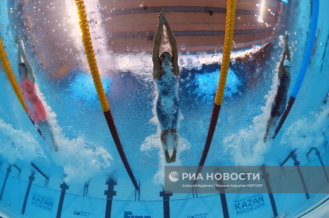 Чемпионат мира FINA 2015. Плавание. Четвертый день. Вечерняя сессия