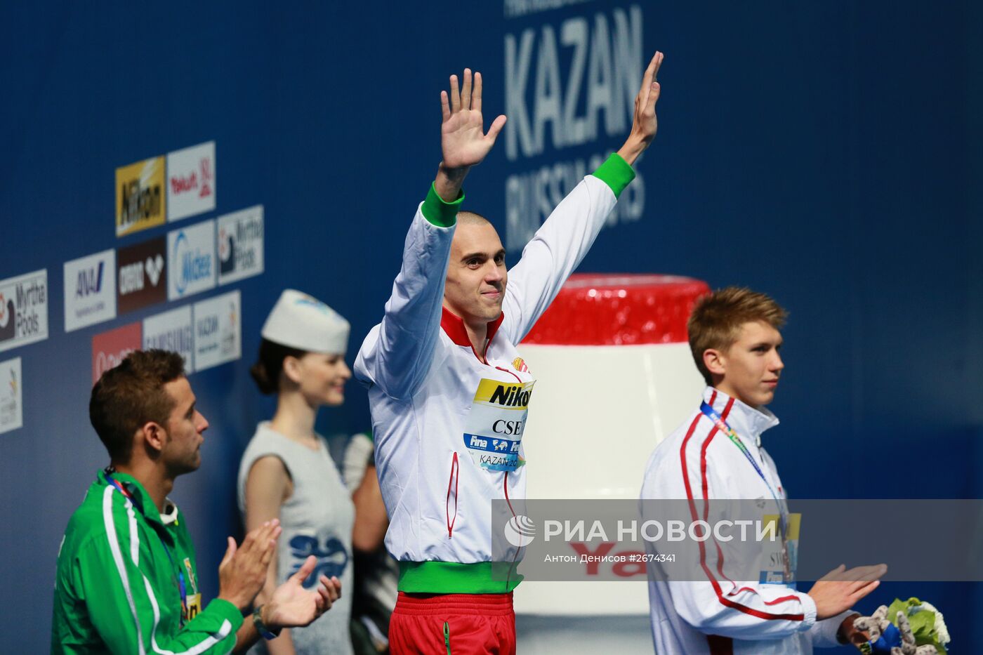 Чемпионат мира FINA 2015. Плавание. Четвертый день. Вечерняя сессия