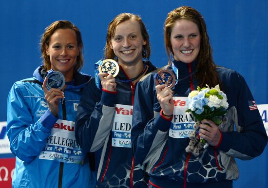 Чемпионат мира FINA 2015. Плавание. Четвертый день. Вечерняя сессия