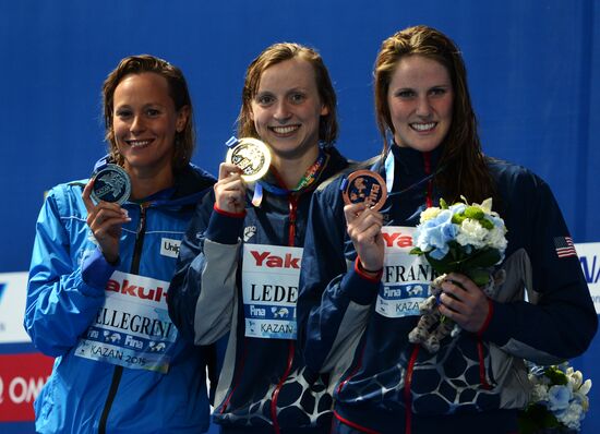 Чемпионат мира FINA 2015. Плавание. Четвертый день. Вечерняя сессия