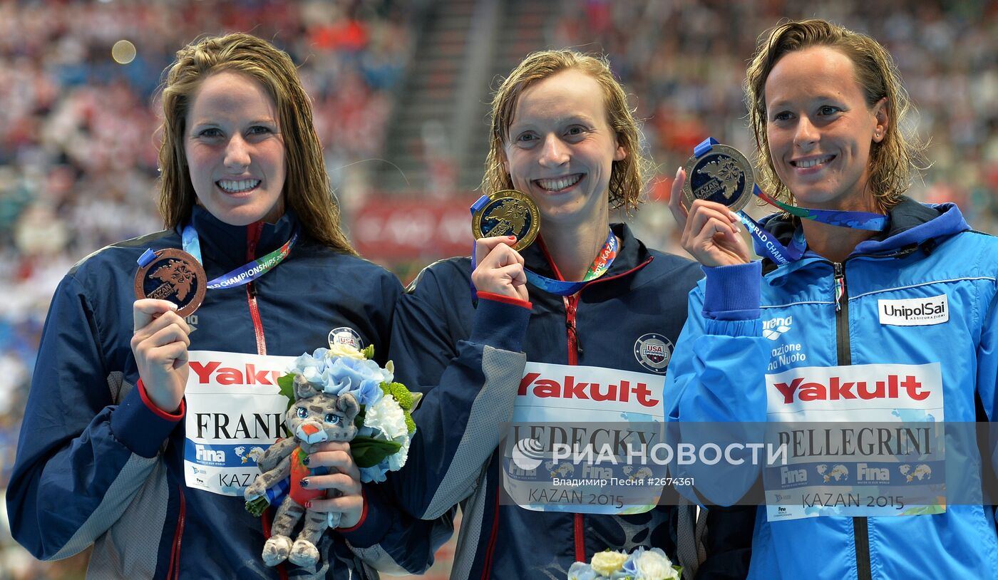 Чемпионат мира FINA 2015. Плавание. Четвертый день. Вечерняя сессия