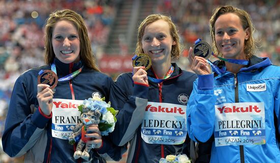 Чемпионат мира FINA 2015. Плавание. Четвертый день. Вечерняя сессия