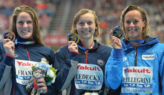 Чемпионат мира FINA 2015. Плавание. Четвертый день. Вечерняя сессия