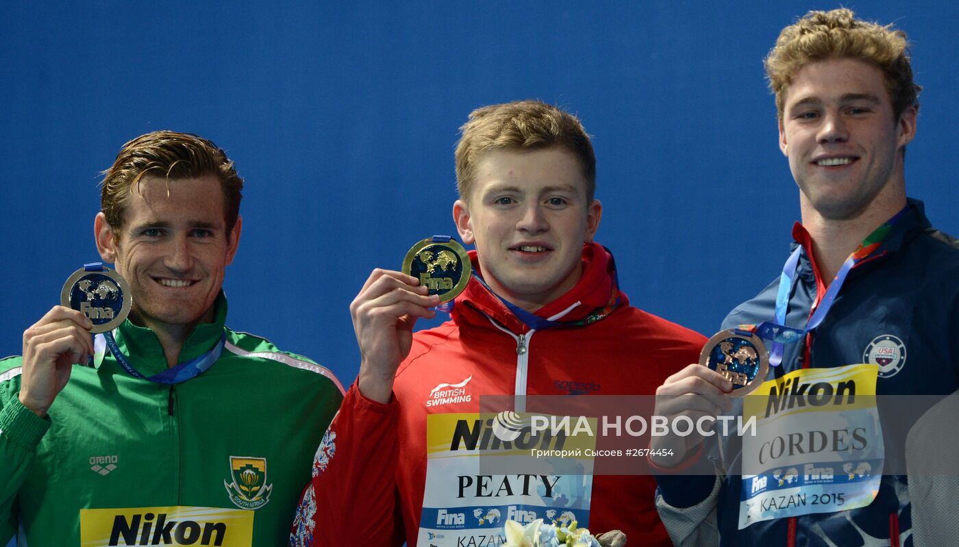 Чемпионат мира FINA 2015. Плавание. Четвертый день. Вечерняя сессия