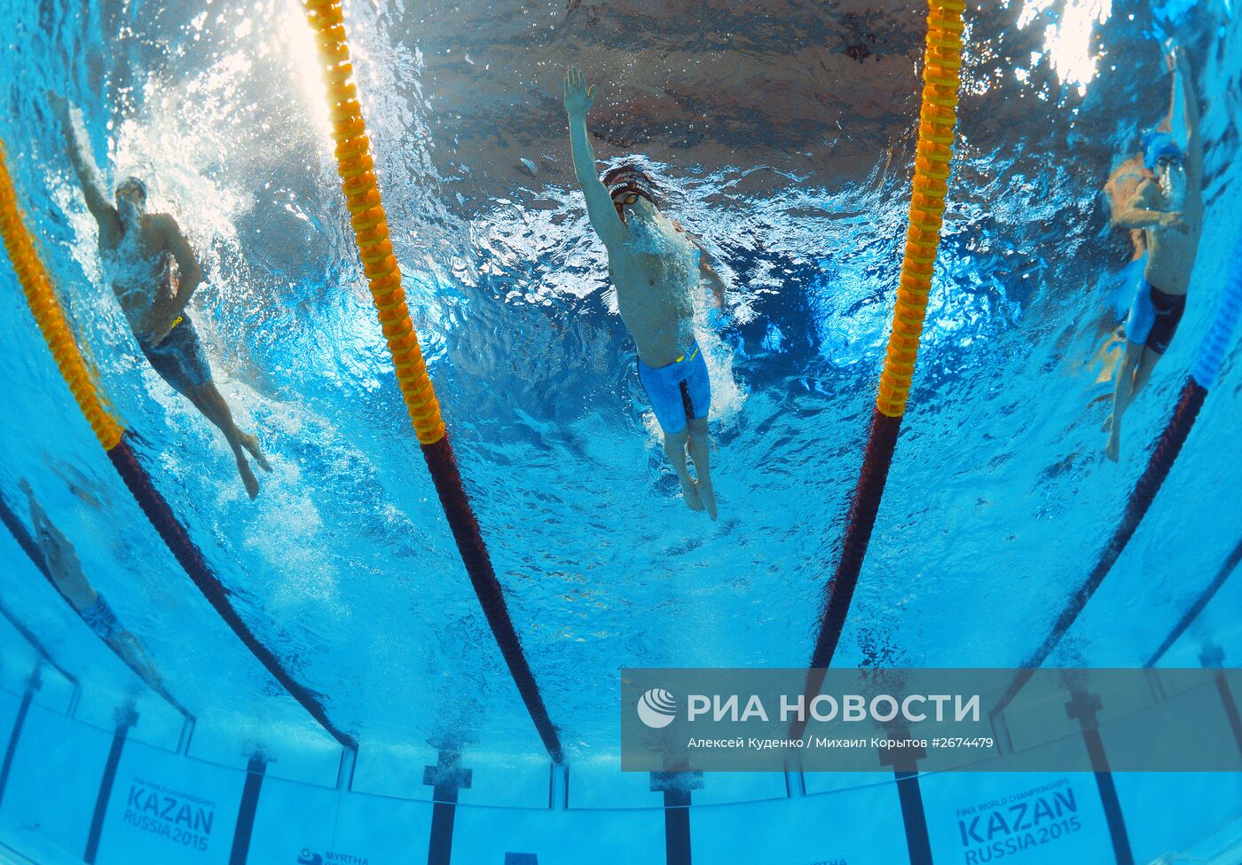 Чемпионат мира FINA 2015. Плавание. Четвертый день. Вечерняя сессия