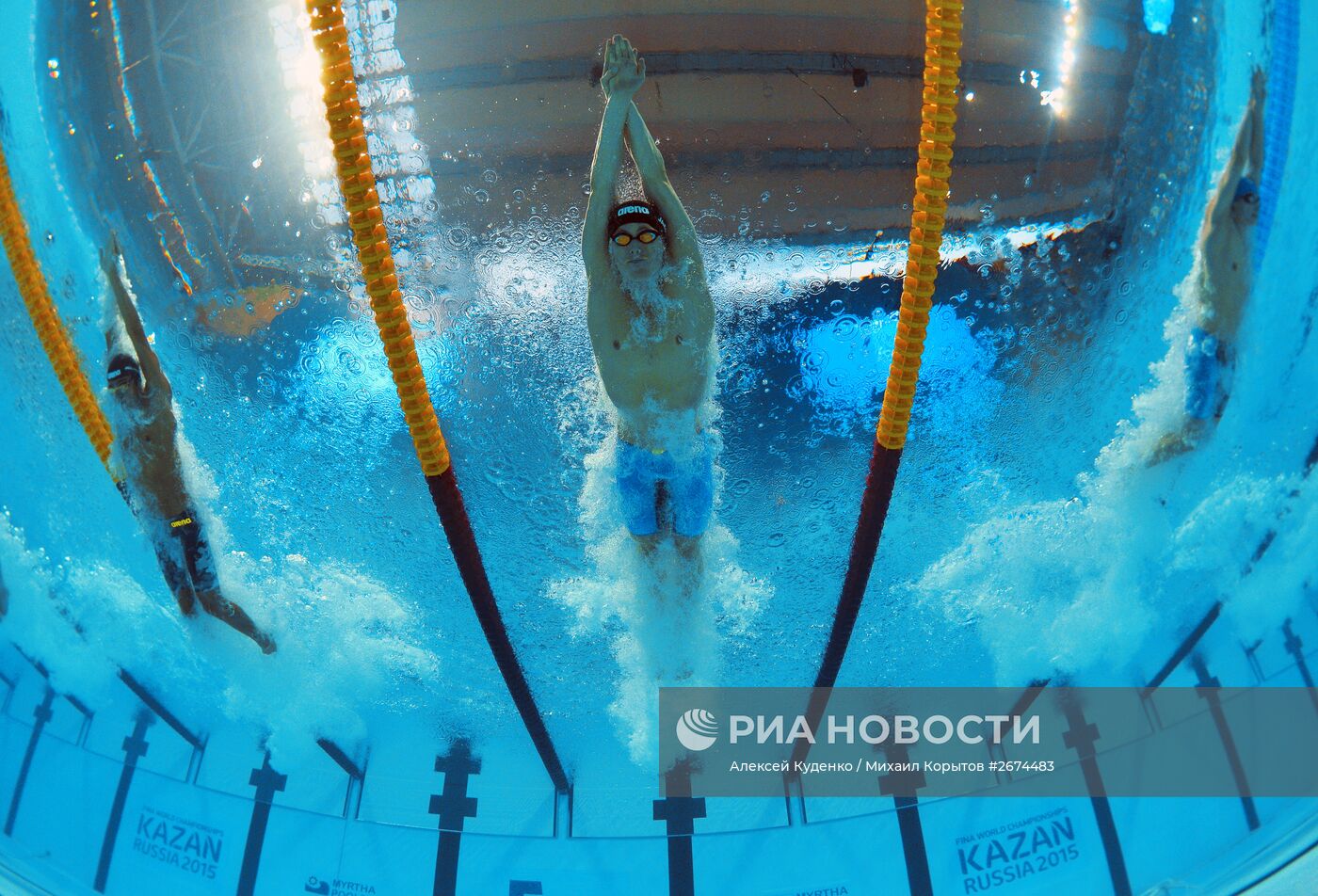 Чемпионат мира FINA 2015. Плавание. Четвертый день. Вечерняя сессия