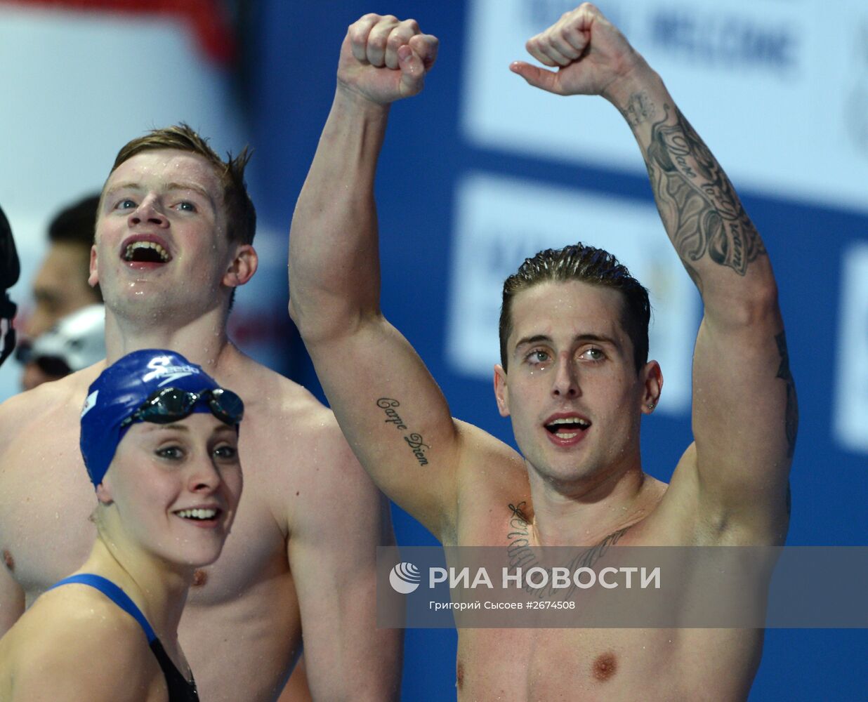 Чемпионат мира FINA 2015. Плавание. Четвертый день. Вечерняя сессия