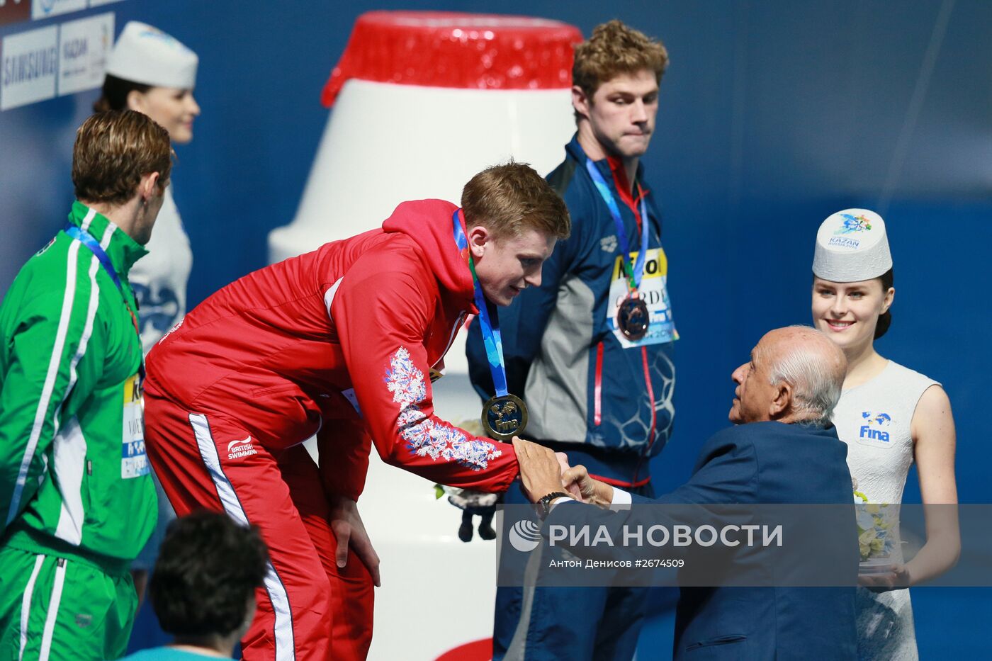 Чемпионат мира FINA 2015. Плавание. Четвертый день. Вечерняя сессия