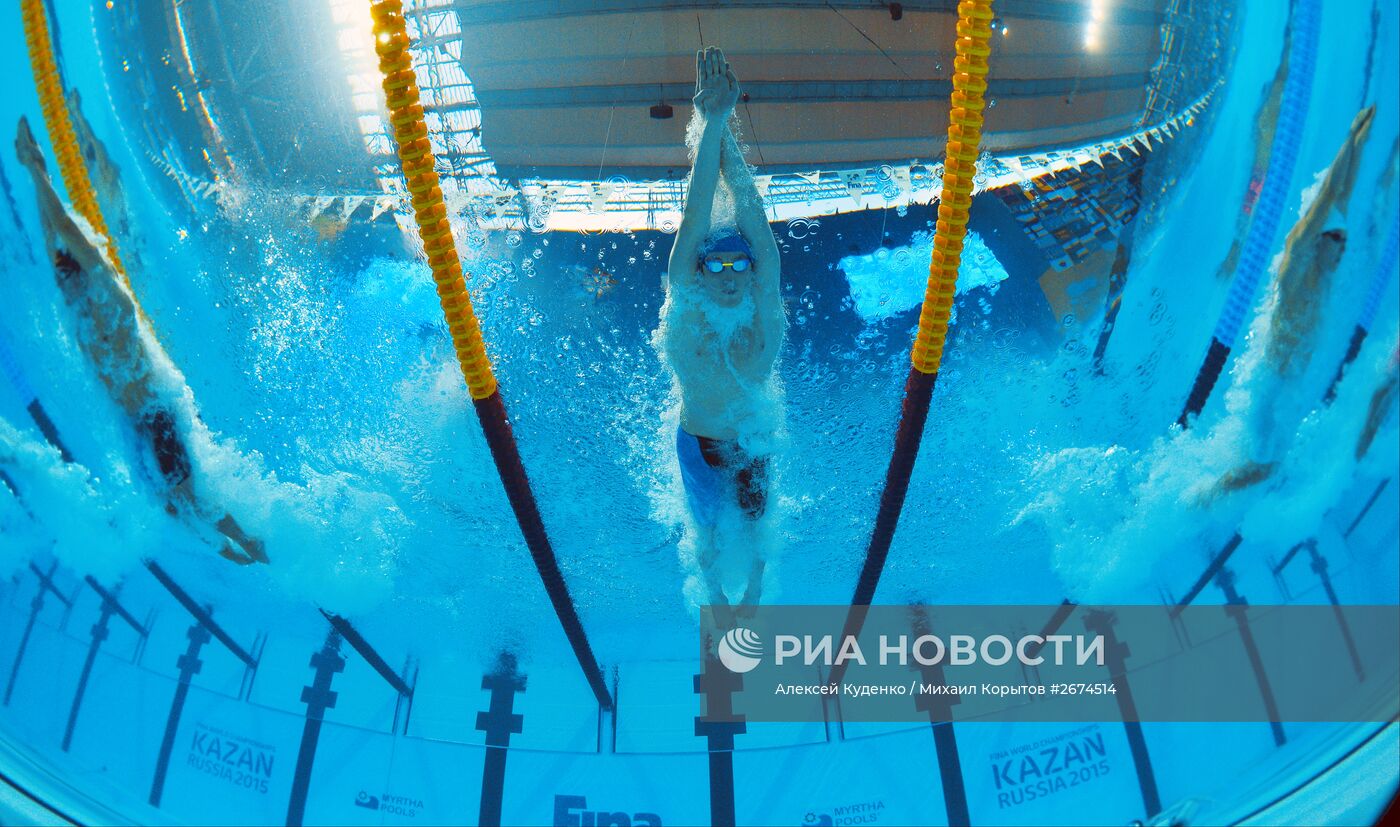 Чемпионат мира FINA 2015. Плавание. Четвертый день. Вечерняя сессия