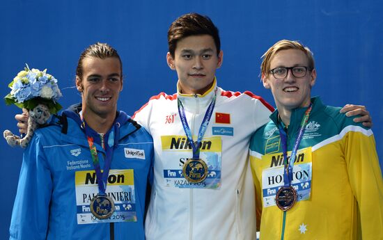 Чемпионат мира FINA 2015. Плавание. Четвертый день. Вечерняя сессия